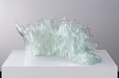Dragon, 2009, fused glass, 38 x 95 x 40 cm