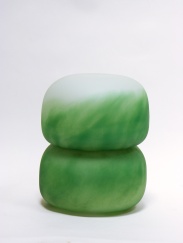 Jade, 2018, blown glass, 26 x 21 x 21 cm (Museum Ulm)